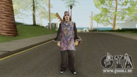 Hippie Skin V1 für GTA San Andreas