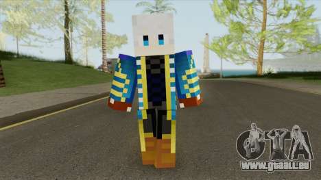 Vergil (Devil May Cry) Minecraft Version pour GTA San Andreas