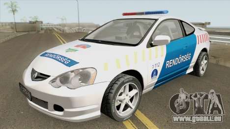 Acura RSX Magyar Rendorseg für GTA San Andreas