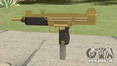 Gold Uzi GTA IV EFLC für GTA San Andreas
