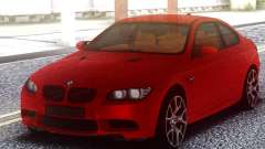 BMW M3 E92 Red Original für GTA San Andreas