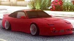 Nissan 180SX Red pour GTA San Andreas
