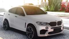 BMW X6M Classic White pour GTA San Andreas