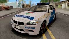 BMW M5 F10 Magyar Rendorseg für GTA San Andreas