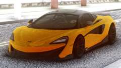 McLaren 600LT 2018 Yellow pour GTA San Andreas