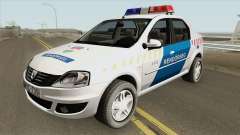 Dacia Logan Magyar Rendorseg pour GTA San Andreas