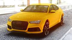 Audi RS7 Yellow für GTA San Andreas