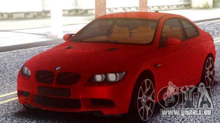 BMW M3 E92 Red Original pour GTA San Andreas
