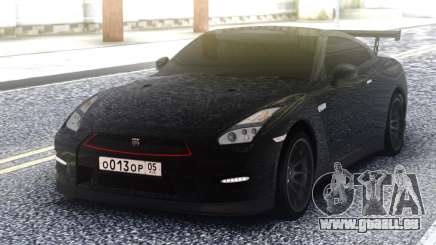 Nissan GT-R 35 Black pour GTA San Andreas