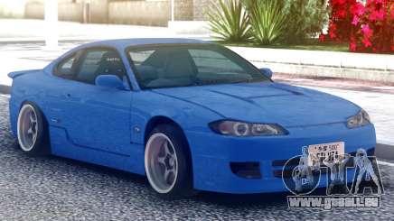 Nissan Silvia S15 Original Blue für GTA San Andreas