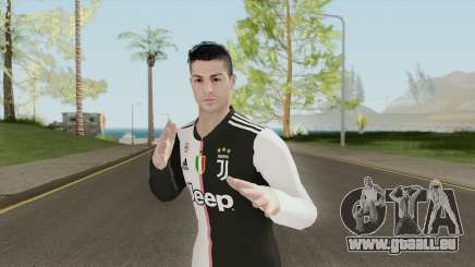 Cristiano Ronaldo (Juventus 2019-20 Home Kit) für GTA San Andreas