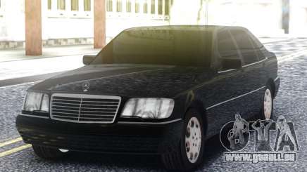 Mercedes-Benz S600 W140 Black für GTA San Andreas