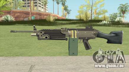 Advanced MG (M249) GTA IV EFLC für GTA San Andreas