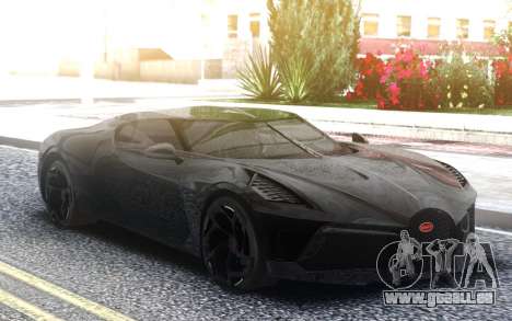 Bugatti La Voiture Noire 2019 pour GTA San Andreas