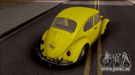 Volkswagen Beetle Transformers G1 Bumblebee pour GTA San Andreas