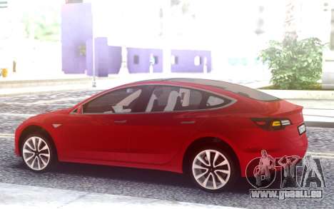 Tesla Model 3 pour GTA San Andreas