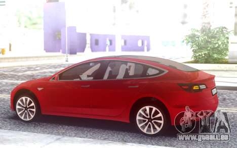 Tesla Model 3 für GTA San Andreas