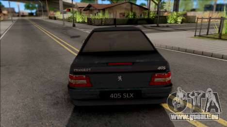 Peugeot 405 SLX pour GTA San Andreas