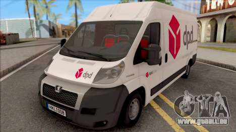 Peugeot Boxer DPD pour GTA San Andreas