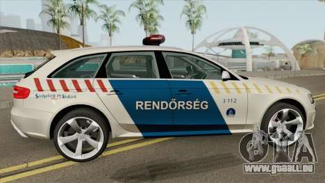 Audi RS4 Avant Magyar Rendorseg für GTA San Andreas