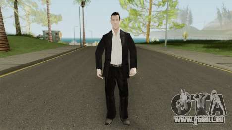 White Male Criminal (Black Suit) für GTA San Andreas