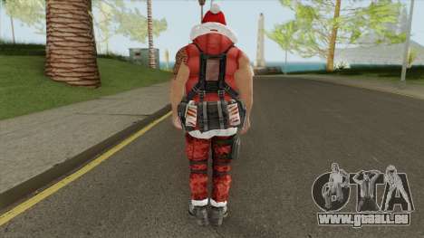 Dwayne The Santa Rock Johnson pour GTA San Andreas