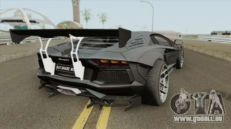 Lamborghini Aventador LP700-4 Liberty Walk 2012 pour GTA San Andreas
