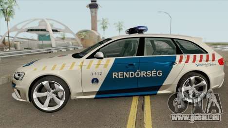 Audi RS4 Avant Magyar Rendorseg pour GTA San Andreas