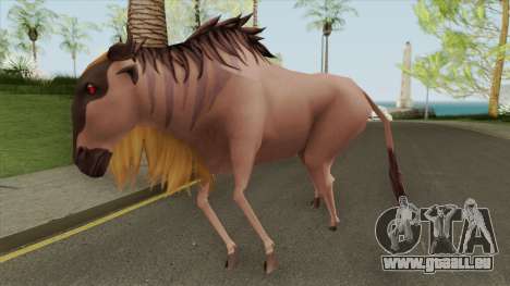 Wildebeest (The Lion King) für GTA San Andreas