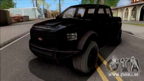 GTA V Vapid Caracara 4x4 Stock pour GTA San Andreas