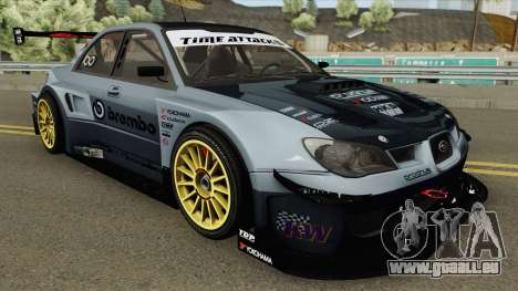 Subaru Impreza WRX STI Time Attack 2006 pour GTA San Andreas