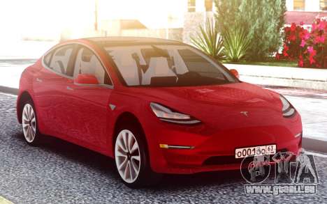 Tesla Model 3 für GTA San Andreas