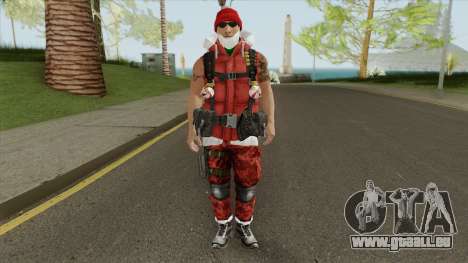 Dwayne The Santa Rock Johnson pour GTA San Andreas