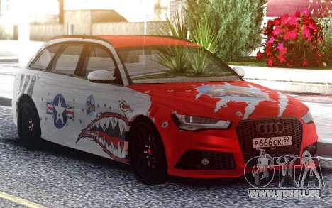 Audi RS 6 Beaten but not broken pour GTA San Andreas