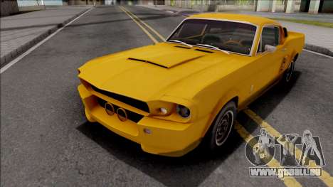Ford Mustang Shelby GT500 1967 pour GTA San Andreas