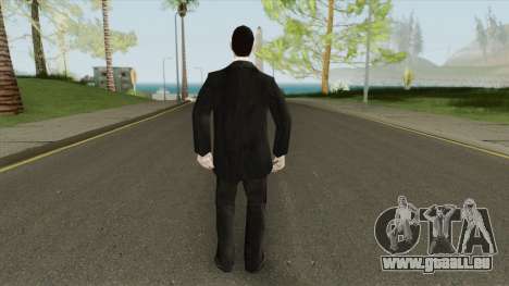 White Male Criminal (Black Suit) für GTA San Andreas