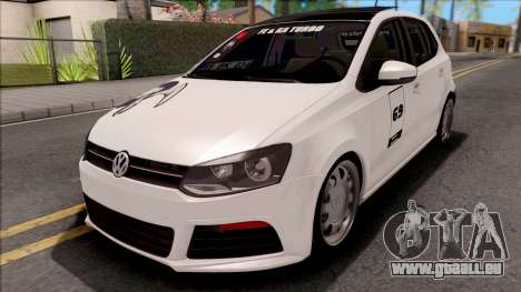 Volkswagen Polo 1.6 TDI-R Black-Smoke für GTA San Andreas