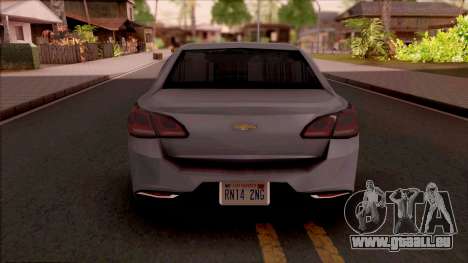 Chevrolet SS 2014 Lowpoly pour GTA San Andreas