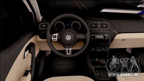 Volkswagen Polo 1.6 TDI-R Noir de Fumée pour GTA San Andreas