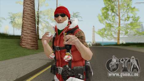 Dwayne The Santa Rock Johnson pour GTA San Andreas