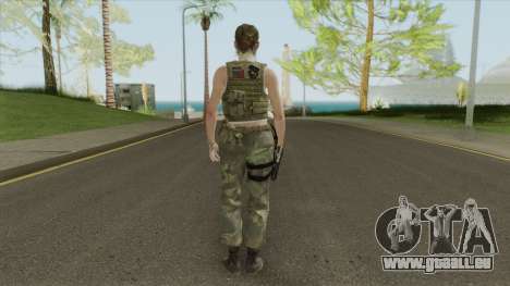 Claire Redfield Military (RE2 Remake) für GTA San Andreas