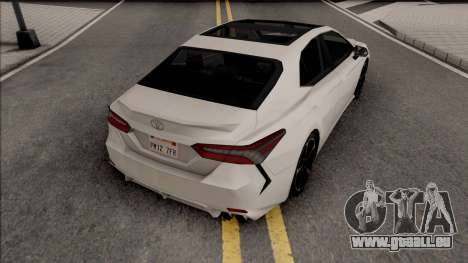Toyota Camry XSE 2019 Lowpoly für GTA San Andreas