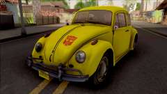 Volkswagen Beetle Transformers G1 Bumblebee pour GTA San Andreas