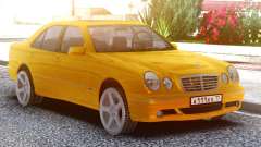 Mercedes-Benz E55 W210 Yellow pour GTA San Andreas