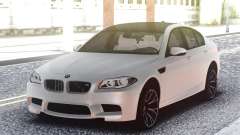 BMW M5 F10 White Sedan für GTA San Andreas