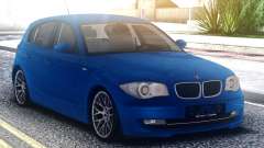 BMW 120i Blue für GTA San Andreas
