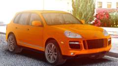 Porsche Cayenne Turbo S Orange für GTA San Andreas