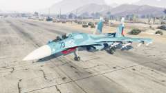Su-33 soft-couleur bleu pour GTA 5