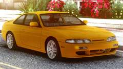 Nissan Silvia S14 Zenki Yellow für GTA San Andreas