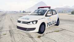 Volkswagen Gol 5-door Policia Militar Brasil für GTA 5